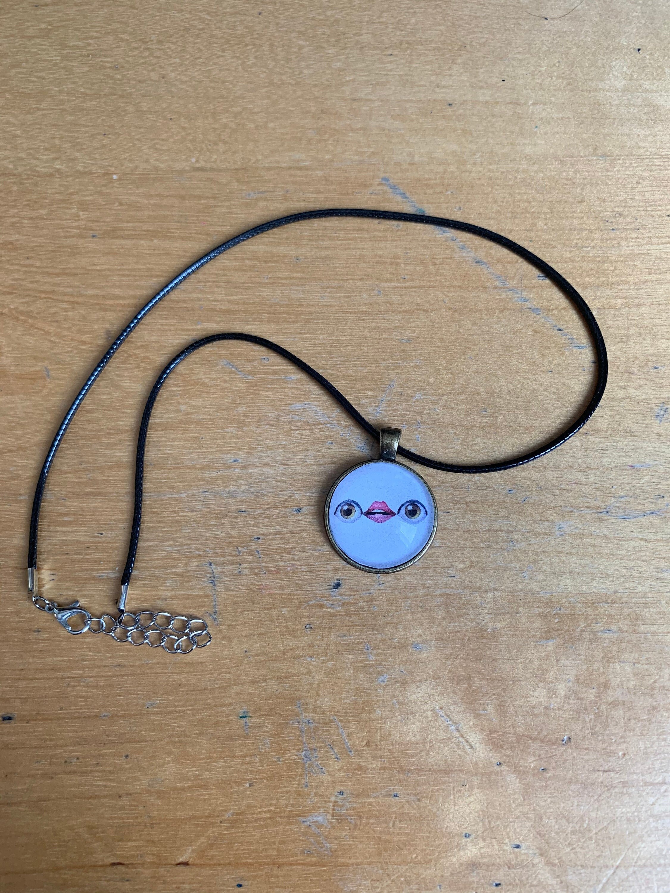 Funny Meme Face Necklace Etsy