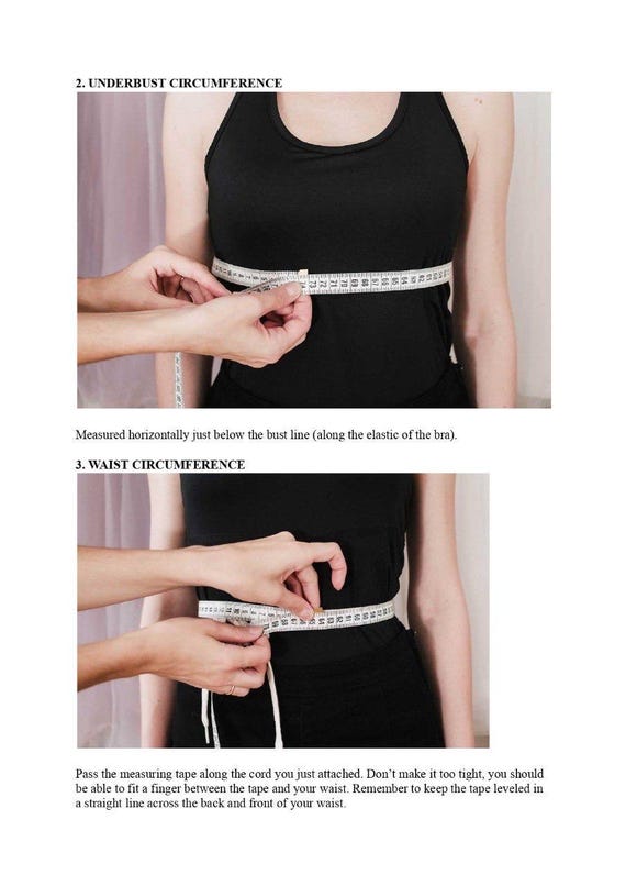 How to Take All the Measurements Correctly - Etsy How to Take All the Measurements Correctly - Etsy