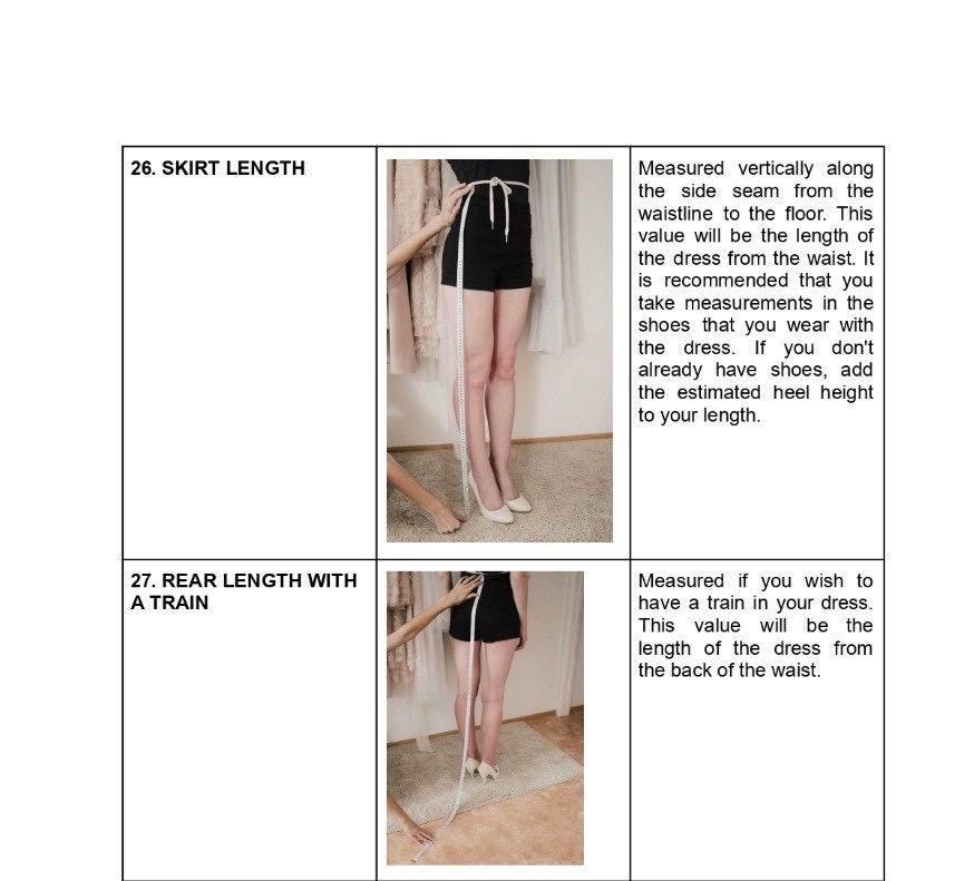 How to Take All the Measurements Correctly 2 - Etsy How to Take All the Measurements Correctly 2 - Etsy