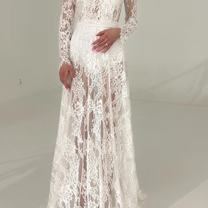 Milky Detachable Lace Wedding Skirts for the Perfect Bridal Transformation