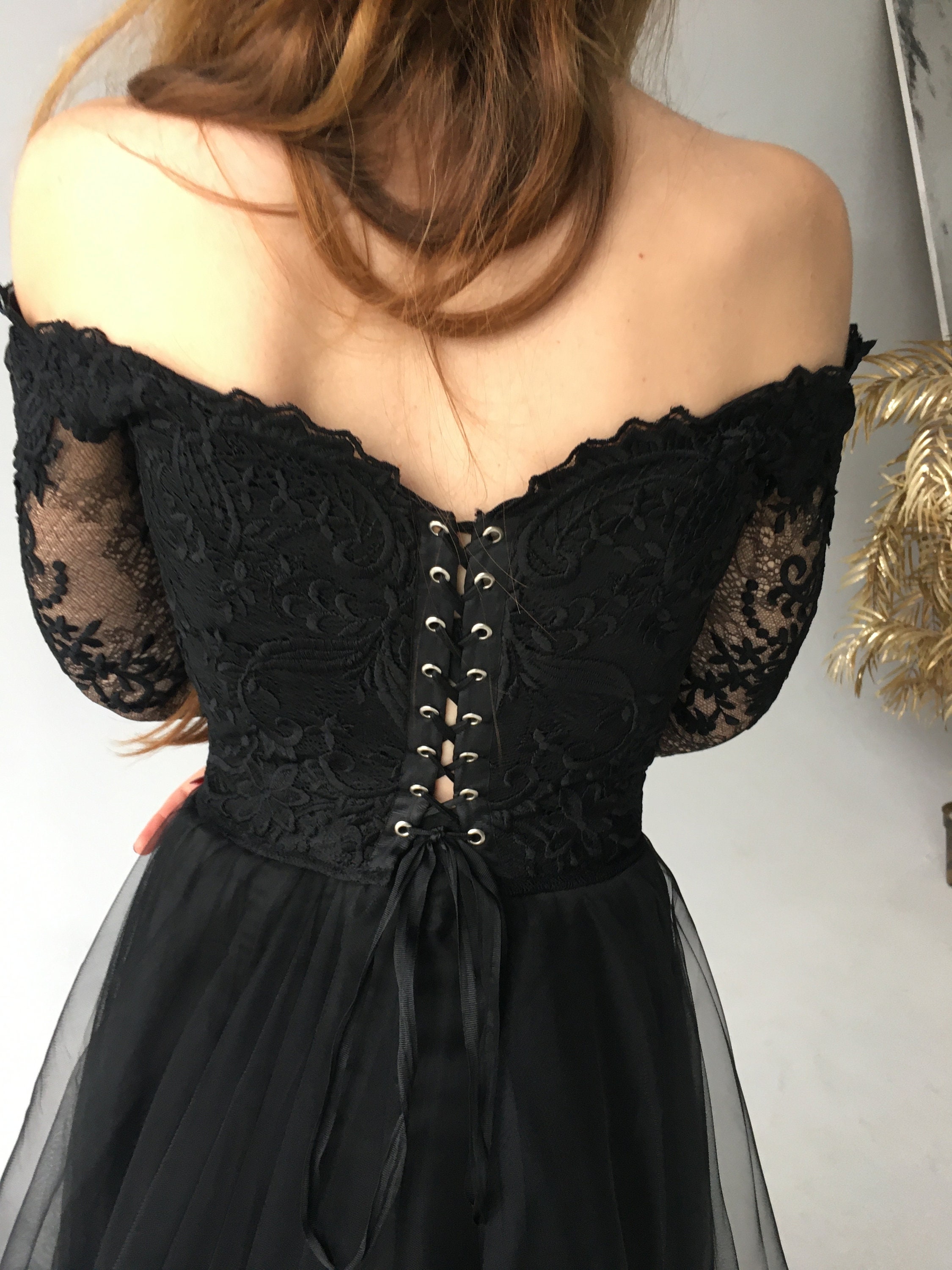 トップス knuth marf U neck tulle bustier/black U neck tulle bustier/2color | KNUTH MARF