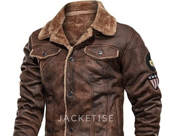 leather jacket warm enough for winter