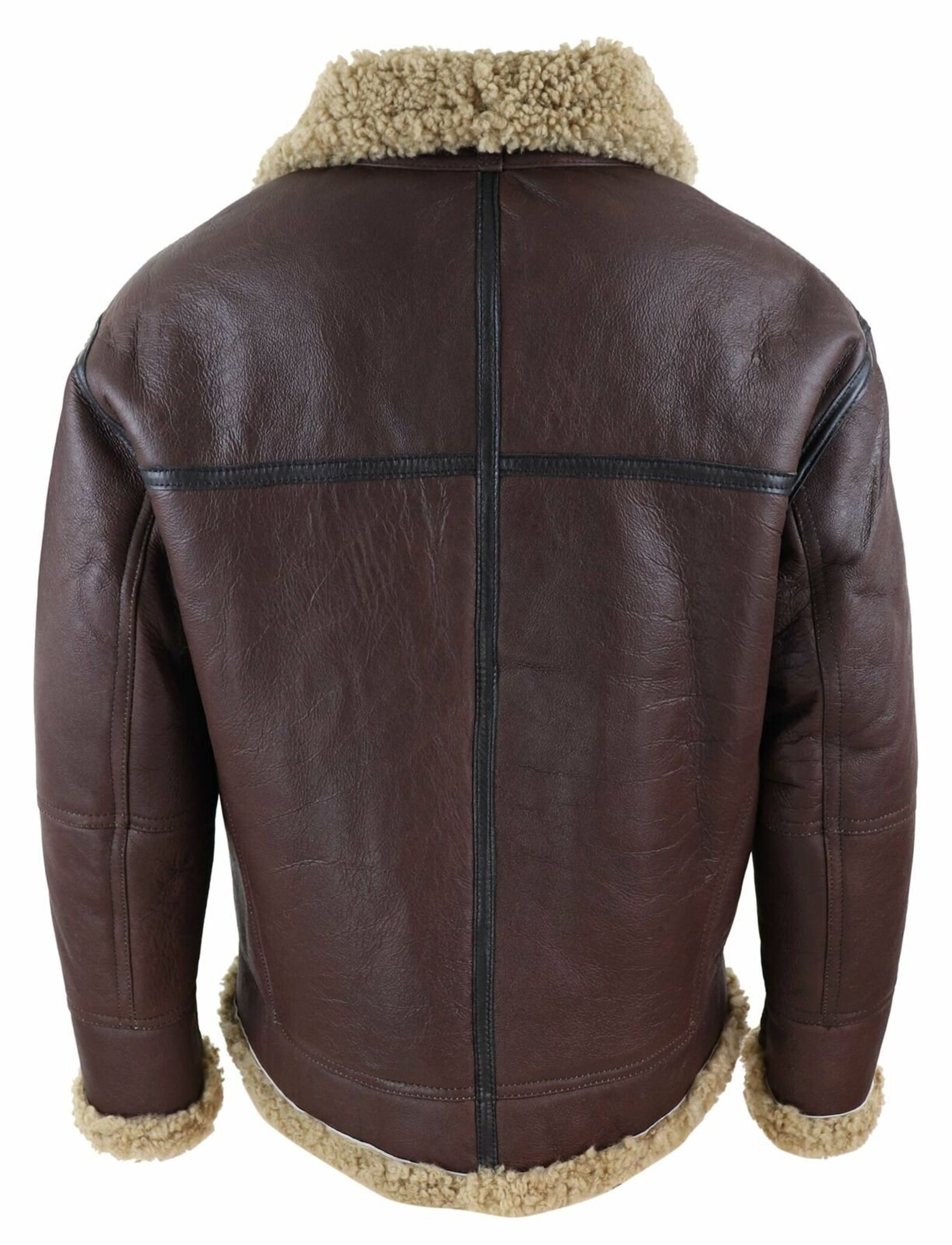 Men's Sheepskin Aviator Genuine Real Leather Shearling - Etsy