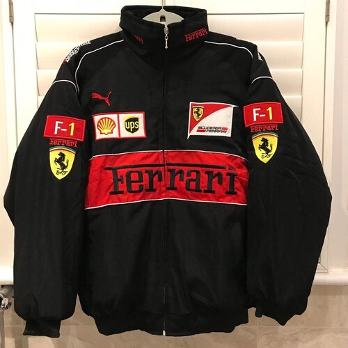 Racing Jacket Vintage Bomber Jacket F1 Streetwear Jacket - Etsy