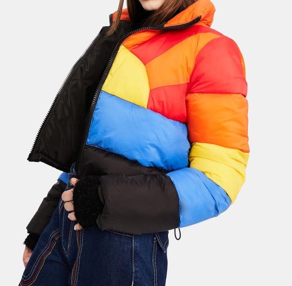 Technical Puffer Ski Jacket - Luxury Multicolor