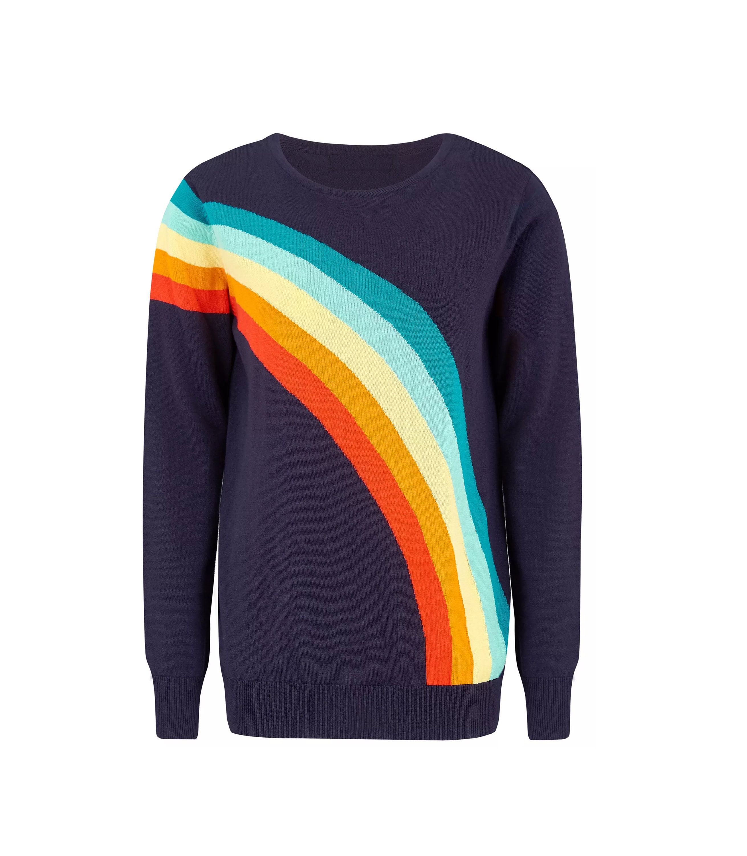 70s Retro Crewneck Sweatshirt Vintage Rainbow Top Spring - Etsy Singapore