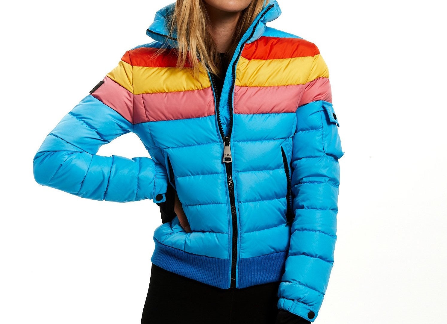 Gevestigde theorie omdraaien Weerkaatsing 70s Women Jacket Women's Rainbow Jacket 70s Vintage Ski - Etsy