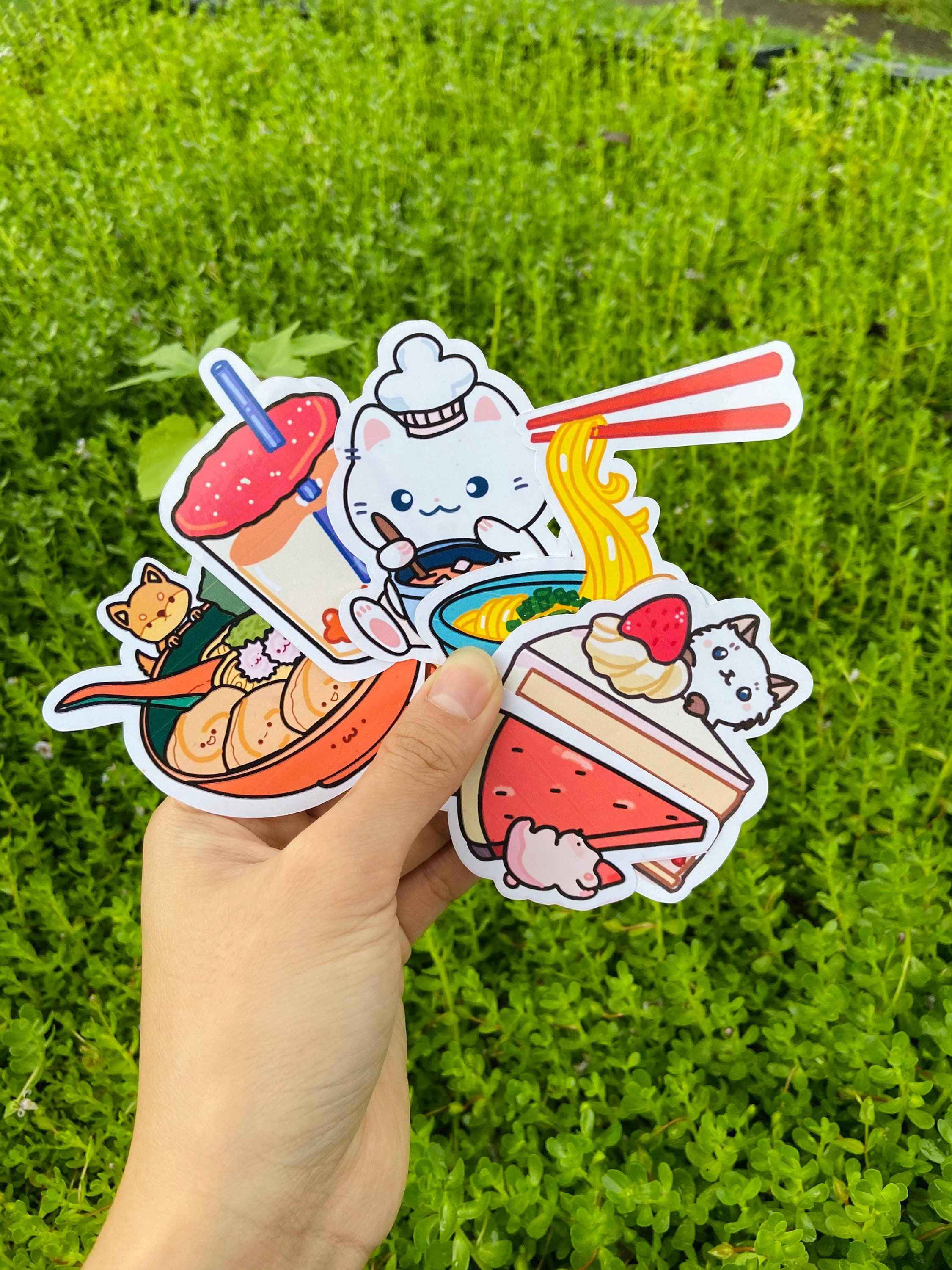 Japanese Stickers/Cute Stickers/Cartoon Stickers/Food Etsy