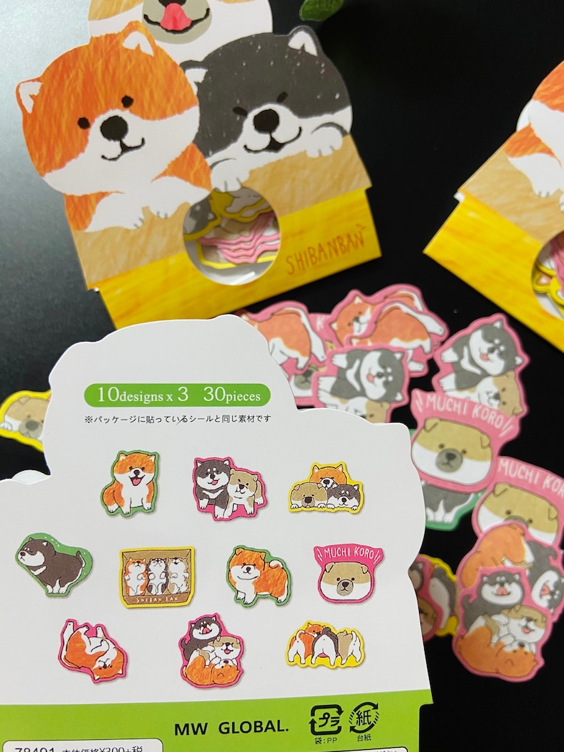 Cute dog stickersPack of 30Stickers packCute stickerAnimal Stickers