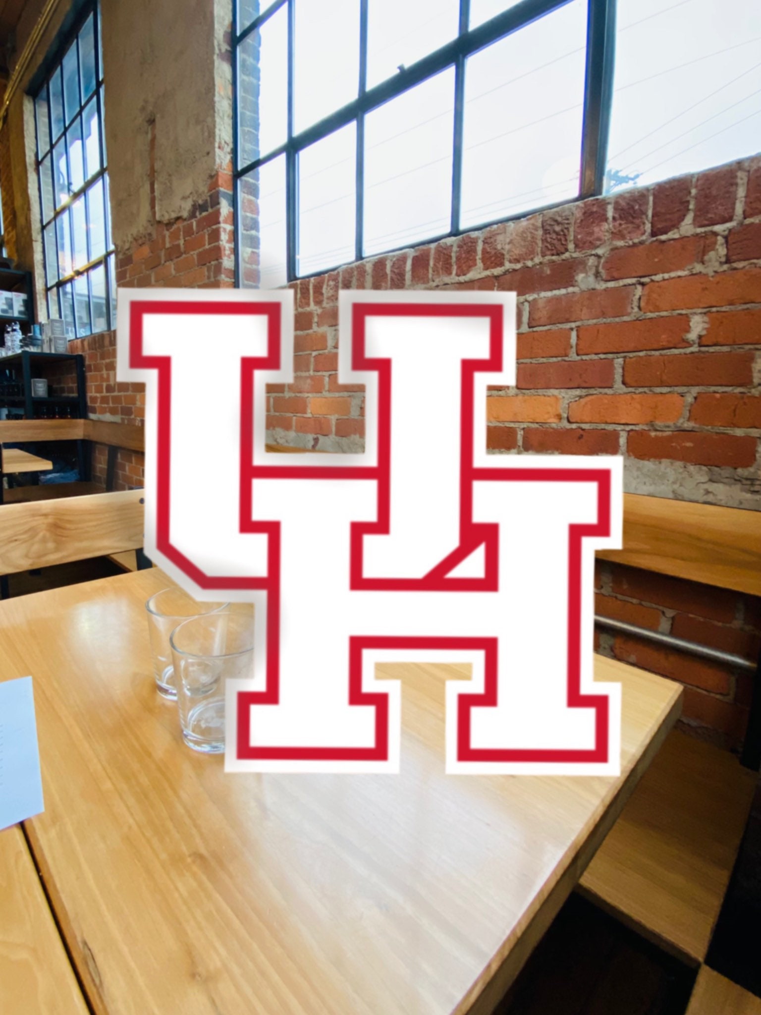 University of Houston Stickers/ Vinyl Stickers/Water Proof Etsy
