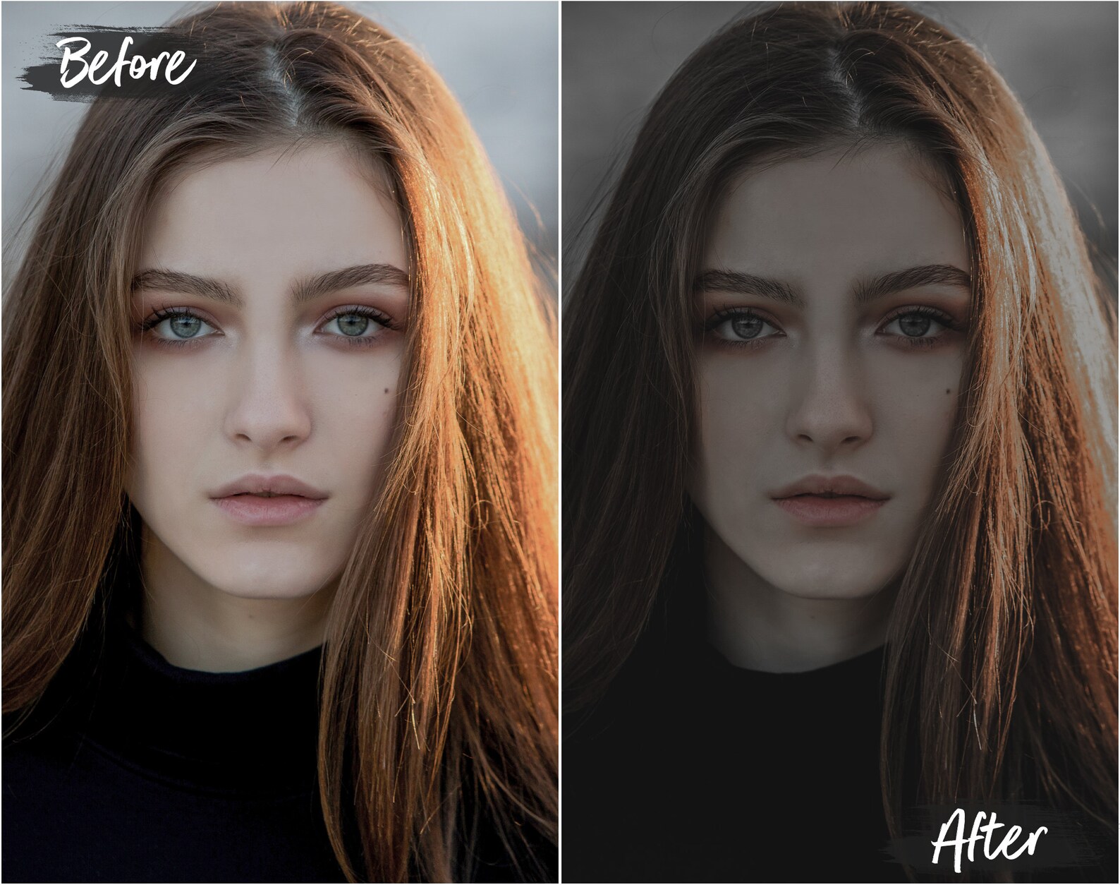 LIGHTROOM Presets 10 DARK PRESETS Set 2 Moody Presets for Etsy