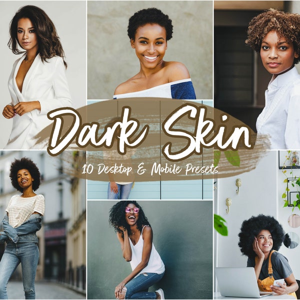 Presets for Dark Skin Etsy