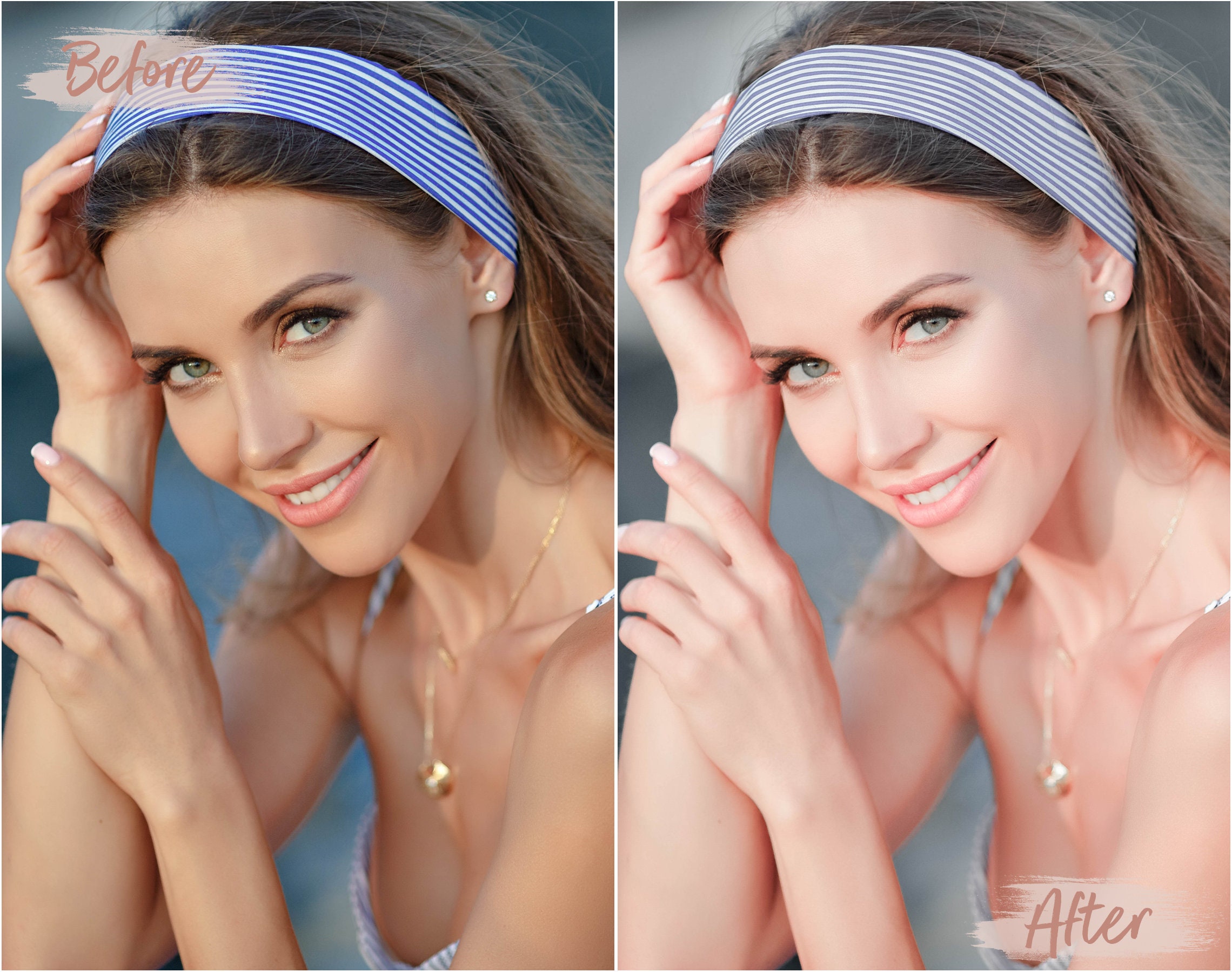 10 Glow Lightroom Presets Desktop & Mobile Presets Beauty Etsy