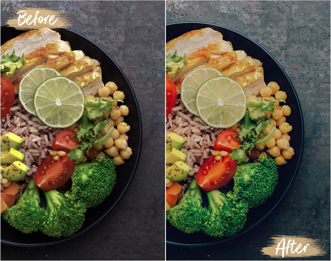 10 Food Presets Restaurant Preset Pack Lightroom HDR Etsy