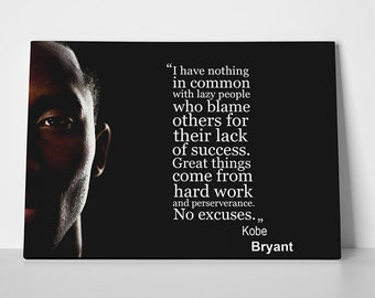 Kobe Bryant Quote Etsy