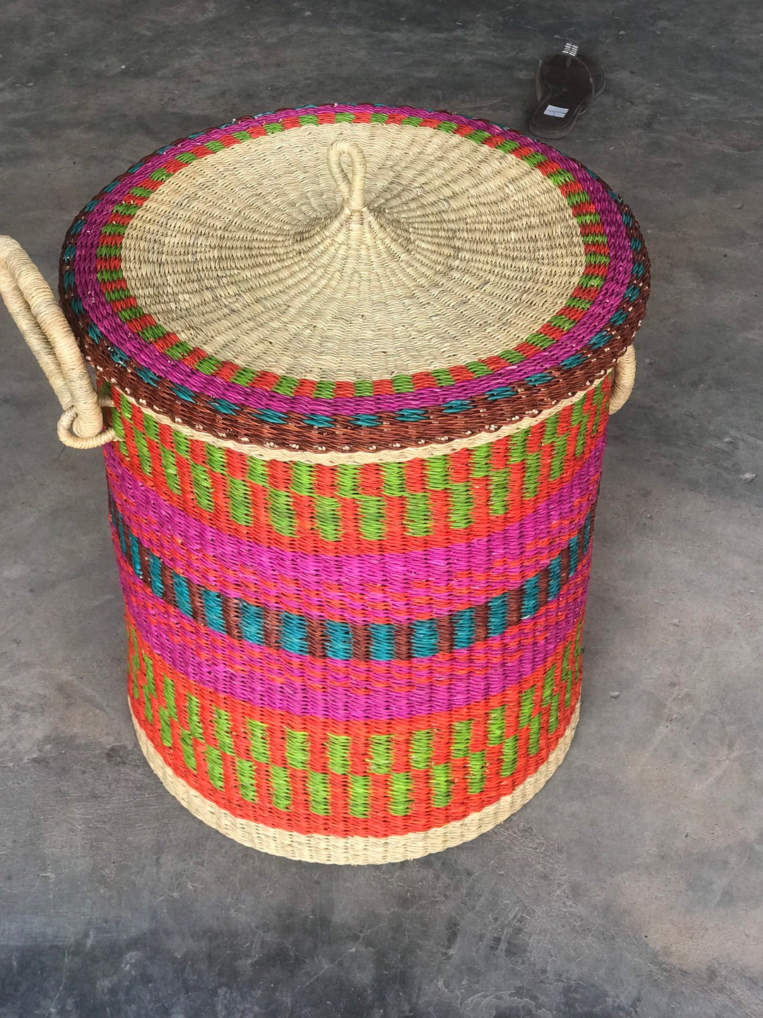 Laundry Basket. Gift Basket,decor Basket Etsy