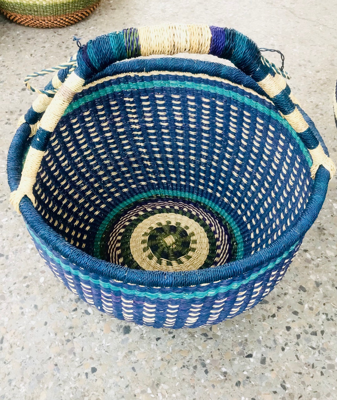 Bolga Basket,large Basket African Market Basket, Bolgatanga Baskets