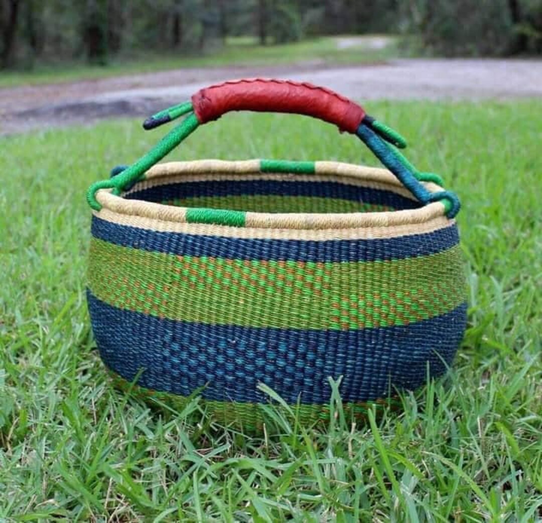 Bolga Basket,large Basket African Market Basket, Bolgatanga Baskets