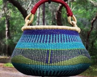 Bolga basket,Large basket African Market basket, Bolgatanga Baskets,Storage basket, Gift basket, Made in Ghana