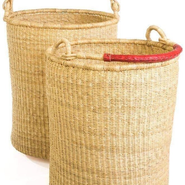 Woven Laundry Basket Etsy