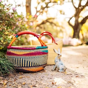 Bolga basket,Large basket African Market basket, Bolgatanga Baskets,Storage basket, Gift basket, Made in Ghana