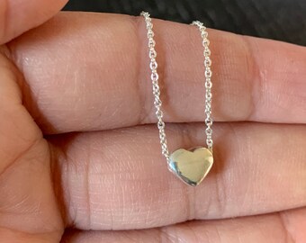 EG_Mädchen Proper doppelt Liebe Herz Strass Choker Halskette Schmuck Geschenk EG_Mädchen Proper doppelt Liebe Herz Strass Choker Halskette Schmuck Geschenk