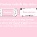 Paw Switch Lite Carrying Case Cute Pink Nintendo Switch - Etsy