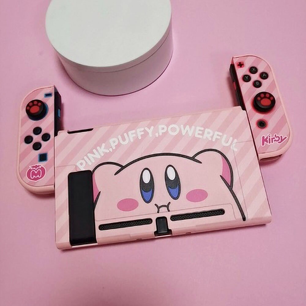Kirby Dockable Nintendo Switch CaseHard Protective Case Cover Etsy