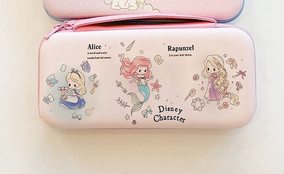 Nintendo Switch Carrying Case cute Mermaid Princesses Switch Case switch Protective Cover switch Accessories pink Switch Oled Case Etsy