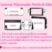 Paw Switch Lite Carrying Case Cute Pink Nintendo Switch - Etsy