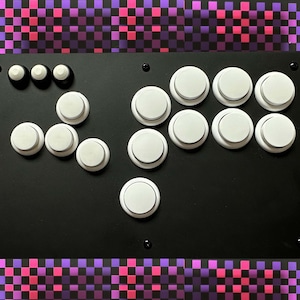 Hitbox, Leverless Controller, Fighting Keyboard for Raspberry Pi , PS4, PS3, PC, NS, Switch,Button style Raspberry Pi chip Keyboard