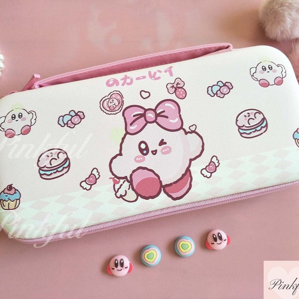 Kirby Case for Switch Oled Etsy
