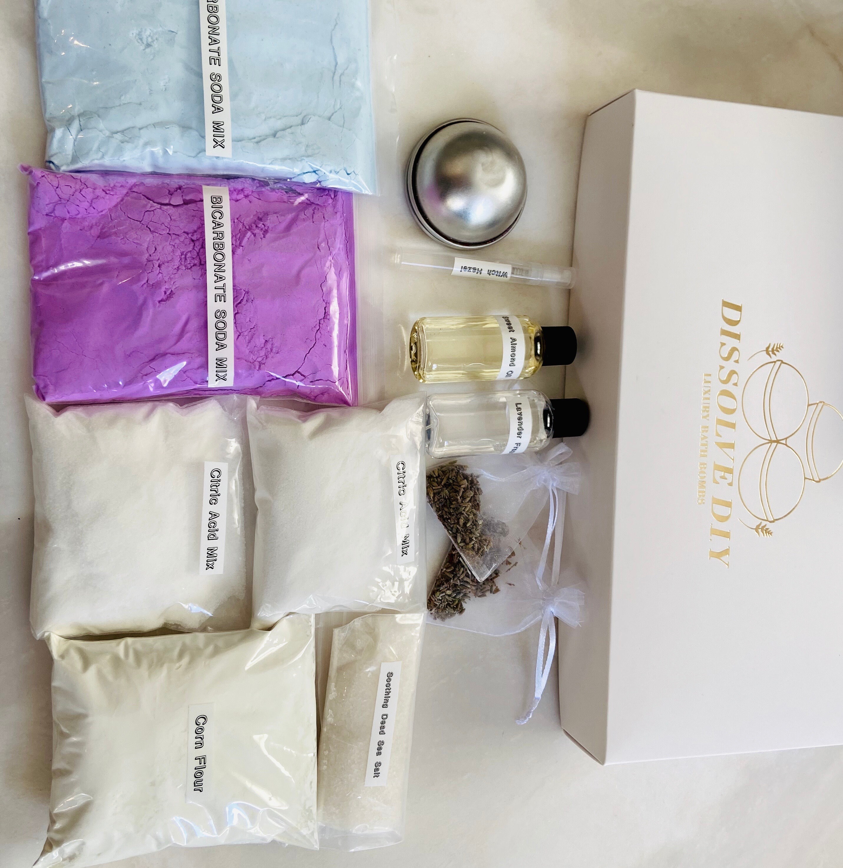 Luxury DIY Bath Bomb Kit Make Your Own Bath Bombs Making Etsy