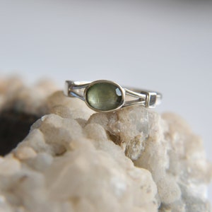 Tourmaline rings, Green Tourmaline rings, Tourmaline jewellery, 925 sterling silver rings, Catseye Tourmaline ring, Rings for her, Handmade