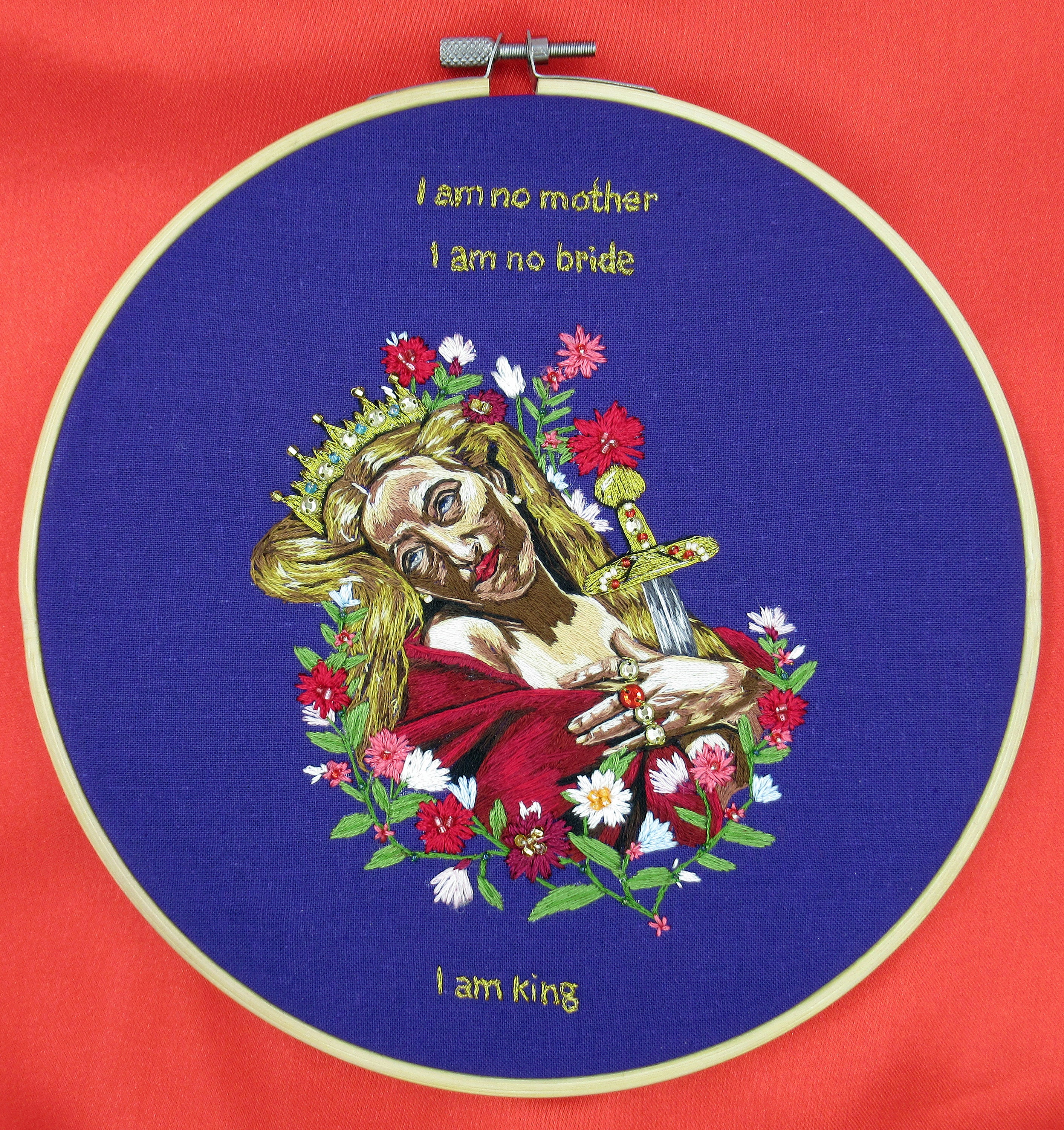 Florencia y la máquina 'Rey' bordado a mano pieza de arte textil pared arte  regalo presente fiebre de danza hecha a mano - Etsy México, image size:2824x3000