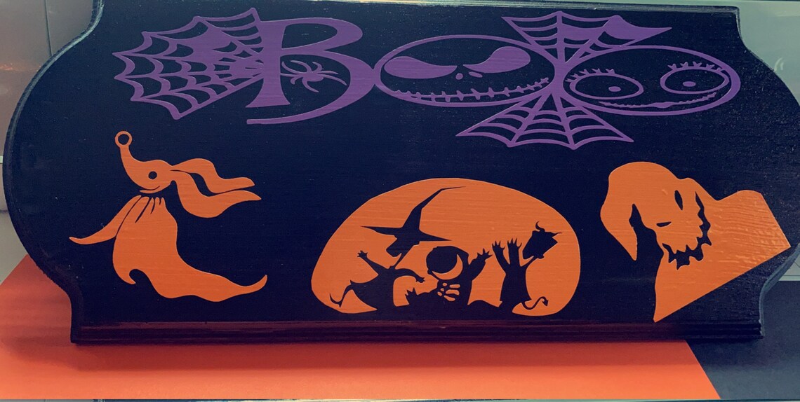 Nightmare Before Christmas Sign - Etsy