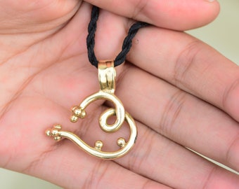 Om Ohm Large Pendant Delicate Pendant Chakra Healed Buddha Spiritual Yoga Jewellery Gift