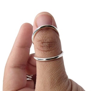 Adjustable Swan Splint ring sterling silver swan splint ring RA Rheumatoid Arthritis Ring pip/dip/ip joint Arthritis Rings image 9