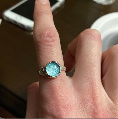 Real mako deals mermaids moon ring
