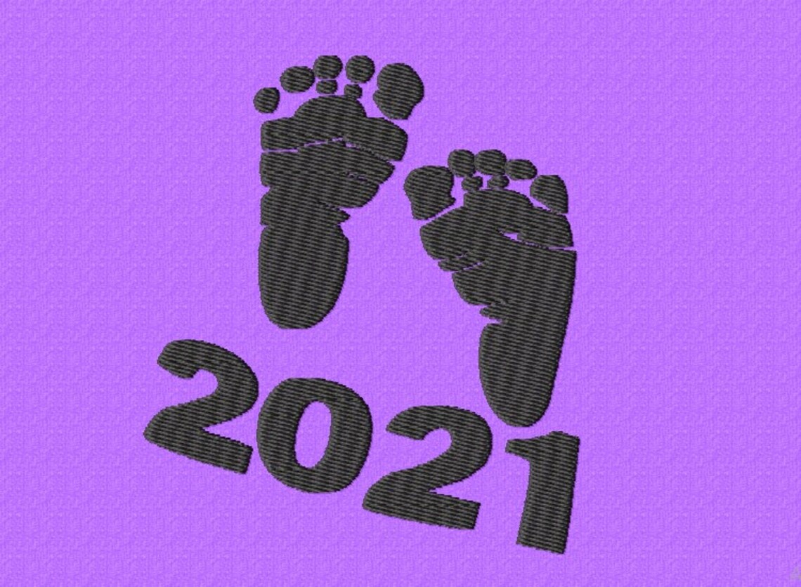 Baby 2021 embroidery design baby 2021 machine embroidery  etsy Baby 2021 embroidery design baby 2021 machine embroidery  etsy