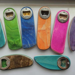 Recycled Skateboard Bottle Openers - Upcycled Skateboards Gift