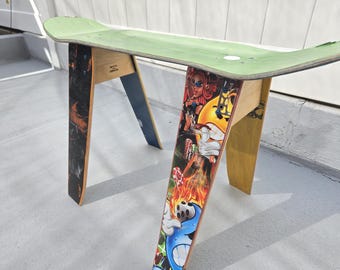Basic Deckstool - Recycled Skateboard Stool. Furniture Made From
