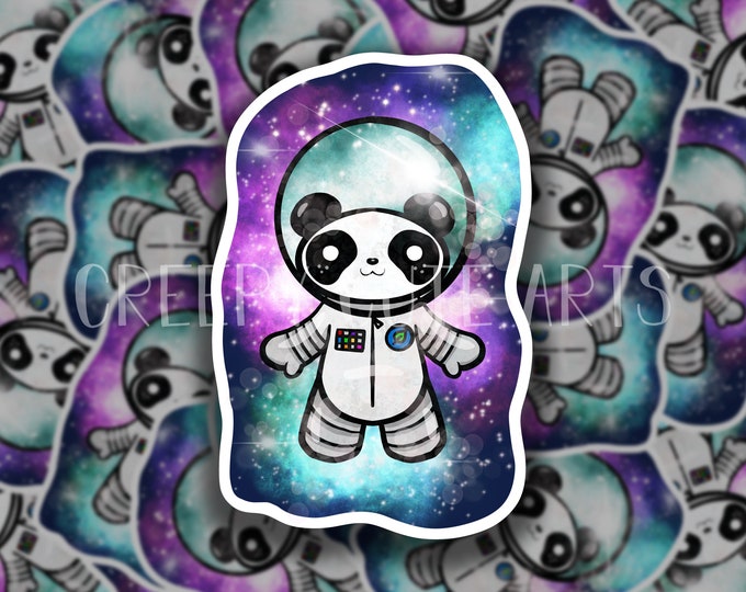 Space Panda | Vinyl Sticker | Galaxy Astronaut