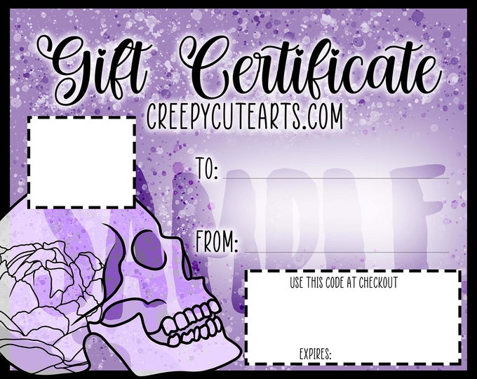 Gift Certificate