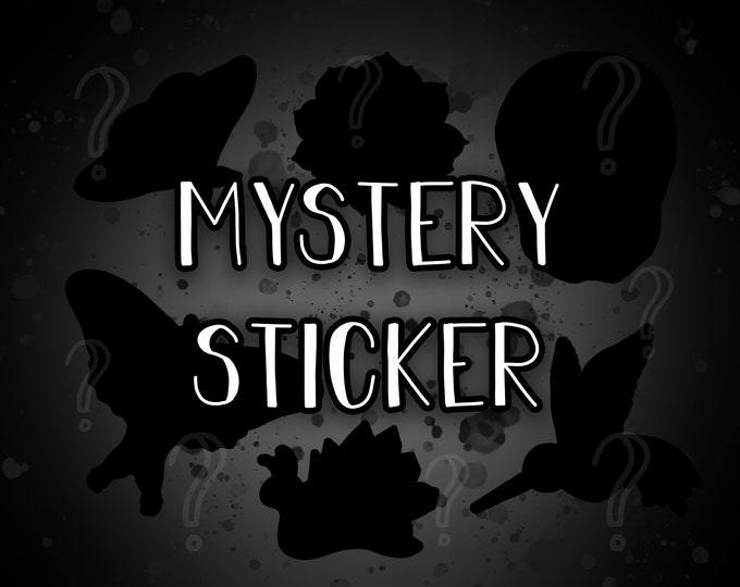 Mystery Sticker(s) | Bundle Set of 1-3 | Variety Pack Artists Pick