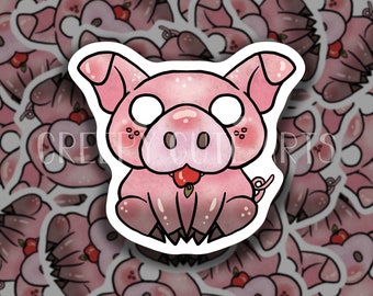 Piggy | Vinyl Glossy Sticker | Ranch Farm Animal