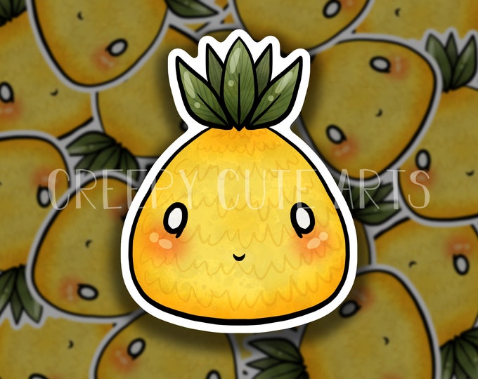 Lil Pineapple | Vinyl Sticker | Tropical Fruit