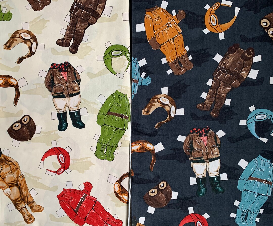 Paper Dolls Fabric, Windham Fabrics Paper Dolls Fabric, Paper Dolls