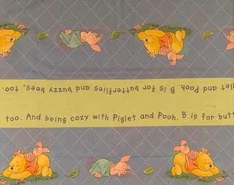 Winnie the Pooh Fabric Panel / Pooh and Friends Totem Craft Winnie the Pooh Fabric Panel / Pooh and Friends Totem Craft
