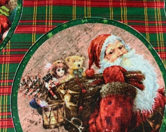 A Day in the life of Santa, vintage dolls fabric vintage Santa  kids fabrics, Victorian  children dolls Gordiano RARE HTF Cotton By 1/2 yard